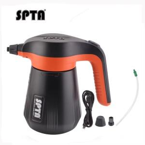 SPTA 전기 압력 거품 비누 분무기, 스노우 캐논 무선 펌프, 자동차 청소, 정원 급수, 세차기, 2.25L/76 oz