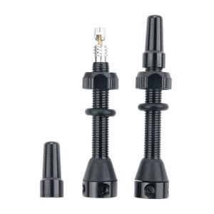 MTB Mountain Road 자전거 Presta 밸브 사이클링 교체 부품 부착물 용 44mm 튜브리스 에어