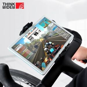 ThinkRider 자전거 트레이너 휴대 전화 ipad 스탠드 마운트 홀더 360 회전 가능 조절