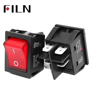 켜기 끄기 30A/250V 16A/250V 헤비 듀티 4 핀 t85 로커 스위치(라이트 12V 24V 110V 220V 380V 포함)