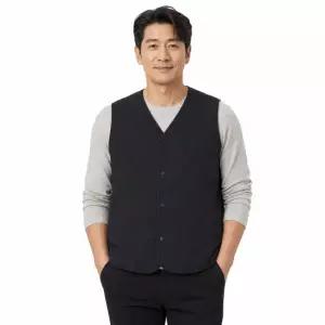남성 겨울 경량 퀼팅 솜 조끼 YD-VEW-885,6,7