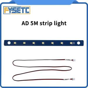 FLASHFORGE Adventurer 5M 라이트 스트립 5MPRO 3D 프린터 용 슈퍼 밝은 Led 24V 바