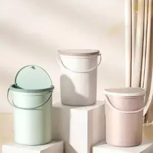 6L/10L 뚜껑付き 휴지통 RV 캠핑 보트 카라반 모터홈용 문 벽 차량에 설치하기 편리함