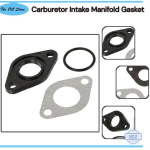 기화기 카브 매니폴드 흡기 개스킷 GY6 139QMB 50CC TAOTAO SUNL ROKETA 부품용 목재 종이 패드 고무 피트