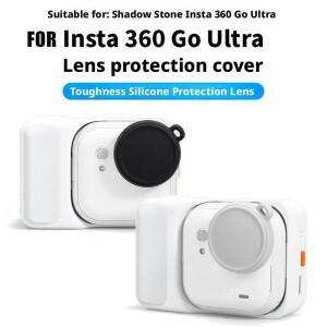 ta 360 Go 용 3pcs 렌즈 보호 커버 울트라 안티 스크래치 방진 소프트 실리콘 캡 카메라 액세서리