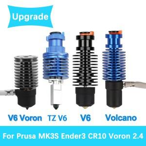 볼케이노 핫엔드 24V 50W E3D V6 보론 프린터 세라믹 히팅 코어 헤드 프루사 MK3S 엔더 CR10용