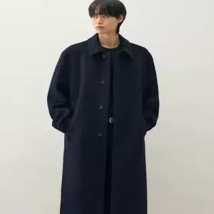 [국내정품] 드로우핏 DRAW FIT 프리미어 퓨어 캐시미어 발마칸 코트 [D.NAVY] DFCT1404DNY