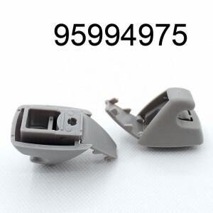 지원 브래킷 REGAL GT Chevrolet AVEO Opel 용 2pcs 썬 바이저 클립 후크 95994975 Cruze Sonic Spark 자동