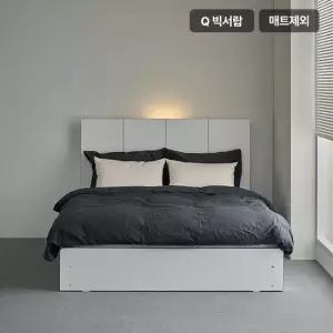 삼익가구 네오브 3단 와이드 빅서랍 호텔 수납 침대(매트제외-퀸)