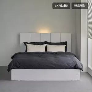 삼익가구 네오브 3단 와이드 빅서랍 호텔 수납 침대(매트제외-라지킹)