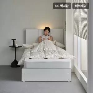 삼익가구 네오브 3단 와이드 빅서랍 호텔 수납 침대(매트제외-슈퍼싱글)