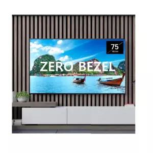에스포 75인치 4K UHD LED TV 제로베젤 벽걸이설치 (브라켓포함) YT750UHD-H01 ZERO