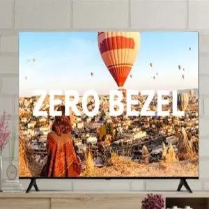 에스포 75인치 4K UHD LED TV 제로베젤 스탠드 설치 1등급 YT750UHD-H01 ZERO