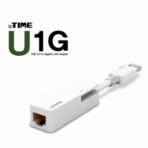 IPTIME 기가비트 USB3.0 유선랜카드 U1G (케이블형)