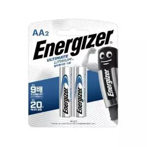 오피스넥스 에너자이저 얼티메이트리튬 건전지 AA 2입)