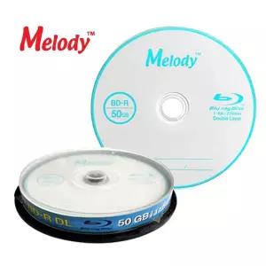 [멜로디]블루레이 6배속 50GB BD-R DL 10P CAKE