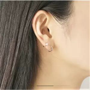 [롯데백화점]로이드 [GB] 10mm 베이직 미니 링 10k 귀걸이 LOFK3V04T