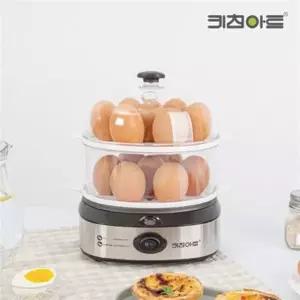 [텐바이텐]키친아트 계란 삶는 기계 에그 전기 스티머 달걀 찜기