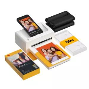 코닥 도크2 도크플러스 PD460+카트리지 50매 포토프린터  사진인화기 가정용 핸드폰 블루투스