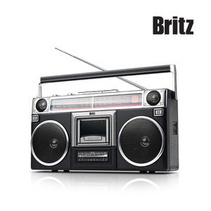 요즘대세 브리츠 BZ-BBX1 블루투스 스피커/레트로/카세트플레이어/AM FM 라디오/녹음기능