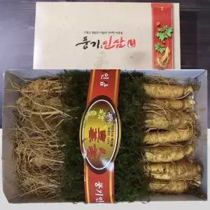 풍기인삼 수삼 인삼선물세트 종이상자포장 700g(18-25뿌리) 정품원수삼