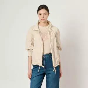 [BCBG] 하이넥 셔링 점퍼 B4M3R153