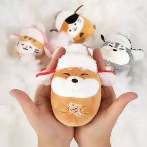 모찌타운 따끈따끈 귀여운 양털모자 휴대용 손난로 핫팩 인형