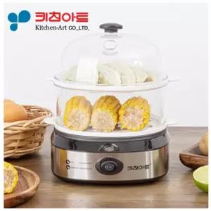 키친아트360 라팔 에그찜기 2단 계란 만두찜기