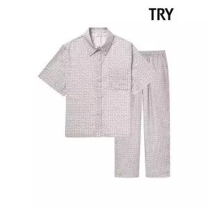 [TRY]여성 반팔 아사 나염 파자마 J12_P402524113