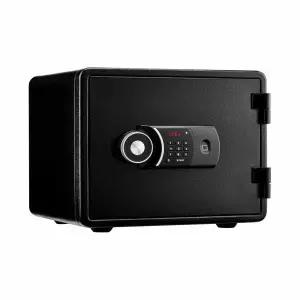 선일금고 루셀 YES-M020F 블랙 음성안내지문인식 내화금고 40Kg