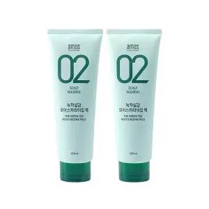 NS홈쇼핑아모스 녹차실감 인텐시브 모이스처 팩 250ml 2개 eTV33472255