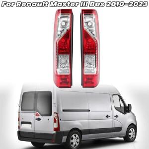 테일램프 Renault Master III 버스 용 1 pc 왼쪽/오른쪽  라이트 20102023 전구 브레이크 레버  가없는 후