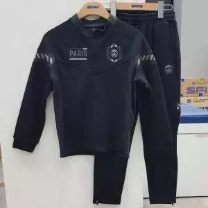 [에스핏]주니어 키즈 PSG 싸커핏 유니폼 상하 세트 축구 겨울 기모 SJY710MKTR70_