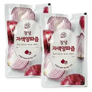 창녕 자색양파즙 NFC착즙 착즙양파즙 국내산 30포 2박스