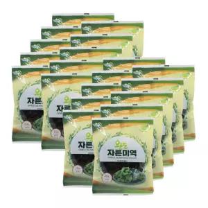[네이처픽] 완도산 자른미역 건미역 20g x 20봉