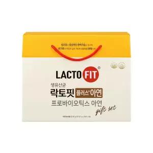 [종근당건강] 락토핏 플러스 아연 60포 x3입 세트