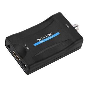 rgbtohdmi BNC to HDMI 컨버터 어댑터 암 CVBS 동축 1080P 출력 HDCP 후크 보안 카메라 DVR 감시