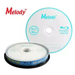 (멜로디)블루레이 6배속 50GB BD-R DL 10P CAKE/공CD