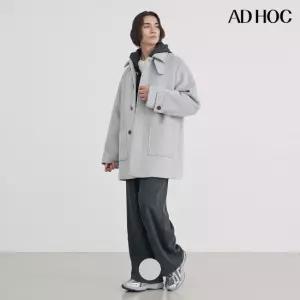 남여 세미오버 하프 발마칸 코트 HBAHC12