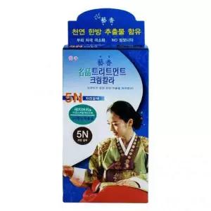 [하프클럽/오티마트]예향 한방 트리트먼트 크림칼라 5N 자연갈색 60g