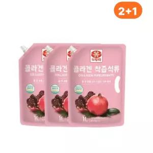 2 + 1 물 한 방울 넣지 않은 콜라겐 착즙 석류 원액 1000ml
