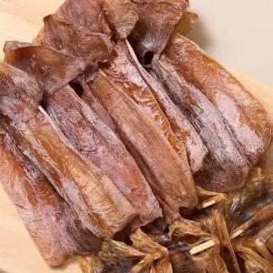 쫄쫄이 마른 건 오징어 중대형 500g 6-10미 내외