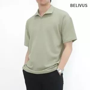 빌리버스 남자 여름 빅사이즈 반팔 카라티 BTS0701244423