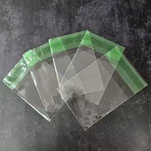 OPP 접착식 비닐 봉투 9cmx10cm 100매/구디백/포장/투명/간식/답례품/어린이집/유치원/교회/쿠키/과자/선물