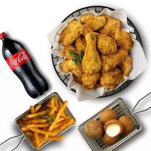 [bhc] 뿌링클+케이준프라이+치즈볼+콜라1.25L