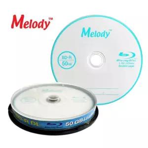 (멜로디)블루레이 6배속 50GB BD-R DL 10P CAKE /cd/dvd