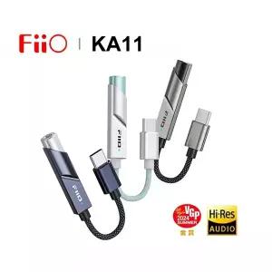 FiiO JadeAudio KA11 USB DAC AMP 고해상도 오디오 Type-C /LT - 3.5mm 어댑터 USB 동글 DAD256 안드로이드