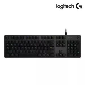 로지텍 유선 기계식 키보드, G512 GX GX Blue Clicky 블랙 USB