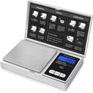 후지온 디지털 포켓 그램 저울 200g/0.01g 미니 주얼리 소형 및 온스 휴대용 여행 음식 정확도