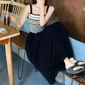 플라워 플리츠 쉬폰 블랙 여름하객룩 미니 원피스 여름롱 키작녀 랩 여름